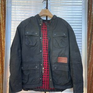 Mccoy Black and Red Men's Field Jacket